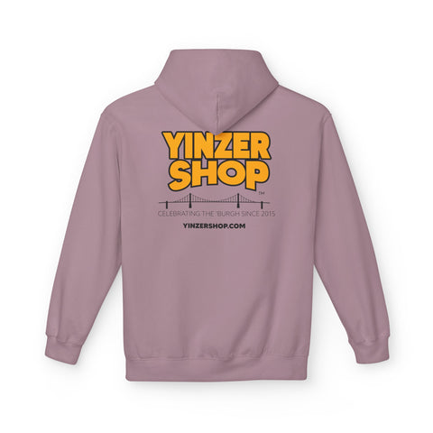 YinzerShop Serving Since 2015 - Print on back - Gildan SF500 Unisex Midweight Softstyle Fleece Hoodie