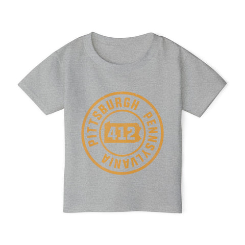 412 Pittsburgh Stamp - Toddler T-Shirt