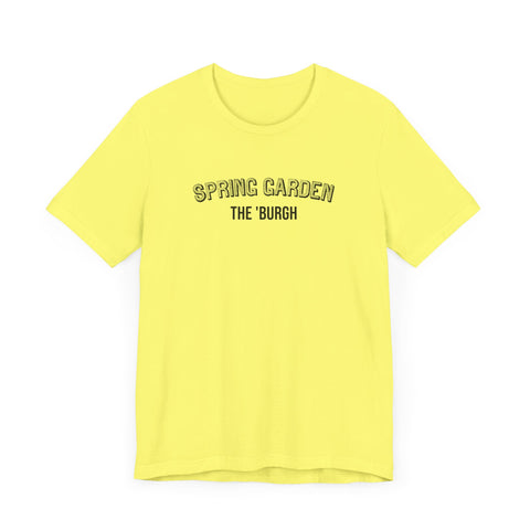 Spring Garden - The Burgh Neighborhood Series - Unisex Jersey Short Sleeve Tee T-Shirt Printify   