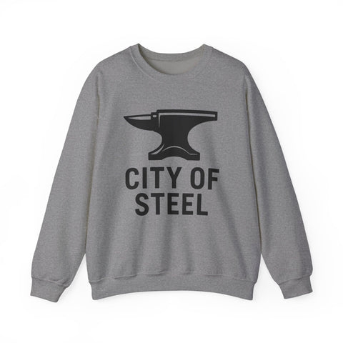 City of Steel - Heavy Blend™ Crewneck Sweatshirt