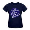 Johnstown Blue Birds Women's T-Shirt T-Shirt Vintage Ice Hockey navy S 