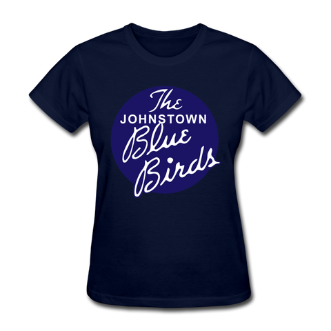 Johnstown Blue Birds Women's T-Shirt T-Shirt Vintage Ice Hockey navy S 