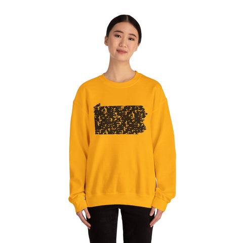 Pennsylvania Grunge - Heavy Blend™ Crewneck Sweatshirt