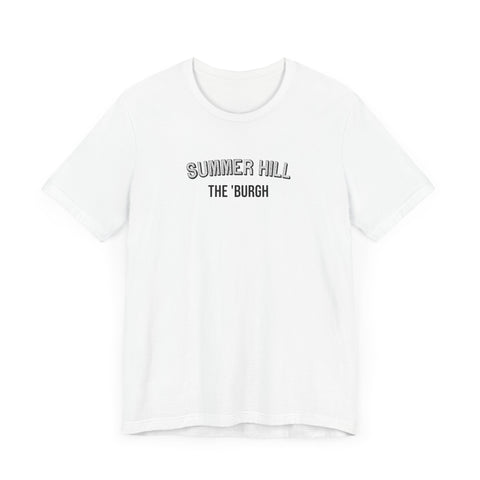 Summer Hill - The Burgh Neighborhood Series - Unisex Jersey Short Sleeve Tee T-Shirt Printify