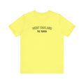 West Oakland - The Burgh Neighborhood Series - Unisex Jersey Short Sleeve Tee T-Shirt Printify Yellow S