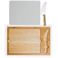 Penn State Nittany Lions Football Field - Icon Glass Top Cutting Board & Knife Set  Picnic Time Family of Brands   