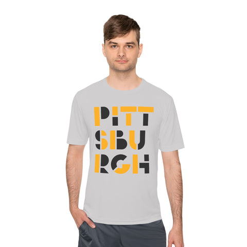 Pittsburgh City Art - Sport-Tek Unisex Moisture Wicking Tee