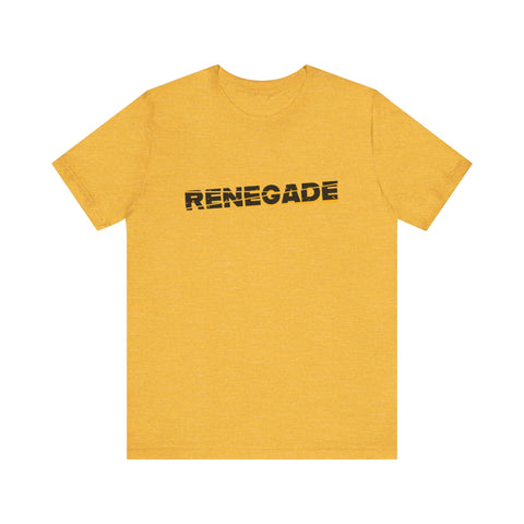 Pittsburgh Steelers Renegade Unisex Jersey Short Sleeve Tee T-Shirt Printify Heather Yellow Gold XS 