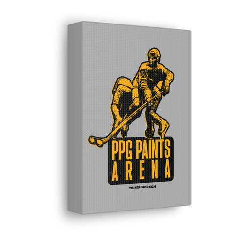 PPG Paints Arena Statue - Canvas Gallery Wrap Wall Art Canvas Printify 5″ x 7″ 1.25"