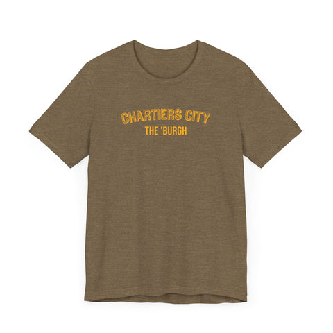 Chartiers City  - The Burgh Neighborhood Series - Unisex Jersey Short Sleeve Tee T-Shirt Printify   