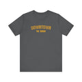 Downtown  - The Burgh Neighborhood Series - Unisex Jersey Short Sleeve Tee T-Shirt Printify Asphalt XS 