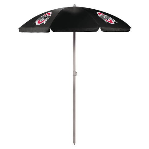 Ohio State Buckeyes - 5.5 Ft. Portable Beach Umbrella  Picnic Time Family of Brands   