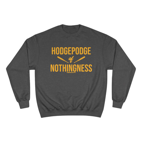 Pirates - Hodgepodge of Nothingness - Champion Crewneck Sweatshirt Sweatshirt Printify Charcoal Heather S 