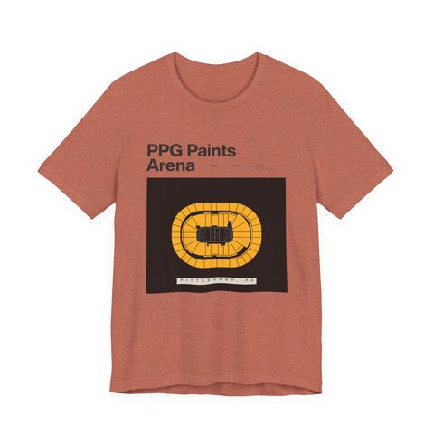 Unisex Jersey Tee - PPG Paints Arena Short Sleeve Shirt | Soft Cotton & Retail Fit