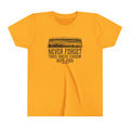 Never Forget Pittsburgh Three River Stadium - Youth Short Sleeve Tee Kids clothes Printify Gold S