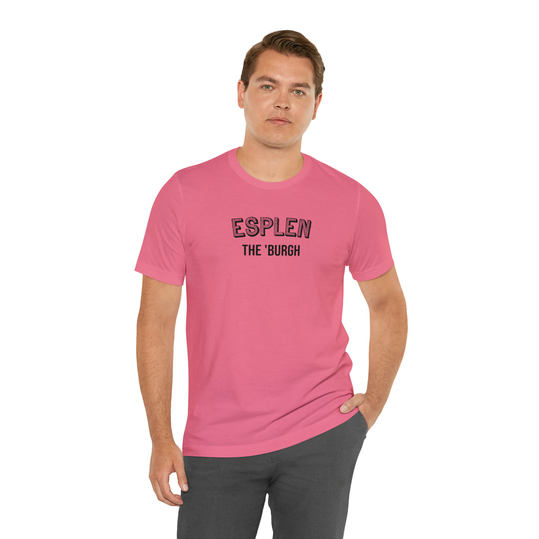 Esplen  - The Burgh Neighborhood Series - Unisex Jersey Short Sleeve Tee