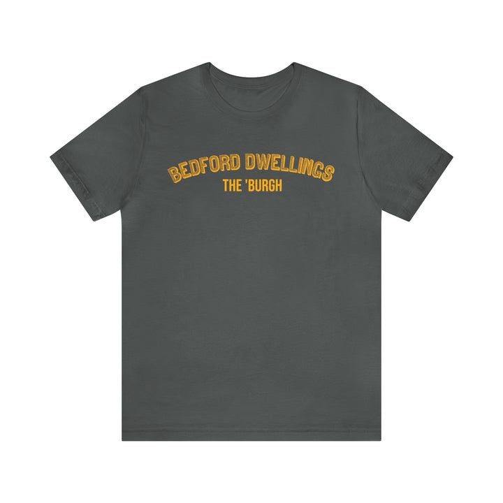 Bedford-Dwellings  - The Burgh Neighborhood Series - Unisex Jersey Short Sleeve Tee T-Shirt Printify Asphalt S 