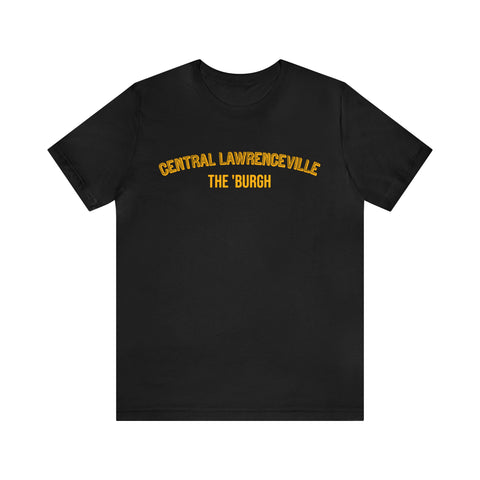 Central Lawrenceville  - The Burgh Neighborhood Series - Unisex Jersey Short Sleeve Tee T-Shirt Printify Black 3XL 
