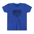 Never Forget Pittsburgh Three River Stadium - Youth Short Sleeve Tee Kids clothes Printify True Royal S