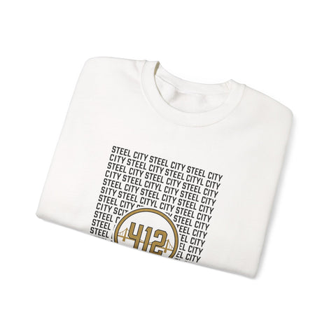 412 Steel City Crewneck Sweatshirt | Pittsburgh