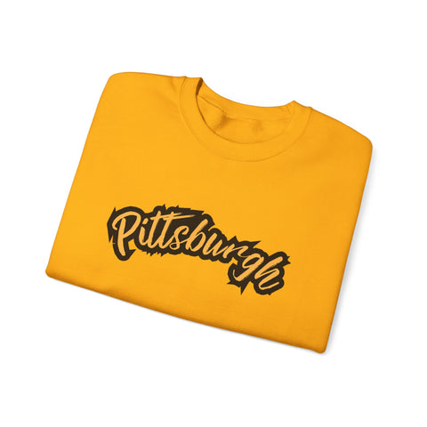 Jagged Pittsburgh Heavy Blend™ Crewneck Sweatshirt