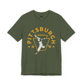 Pittsburgh Legendary Baseball Walk Off Home Run - Short Sleeve Tee T-Shirt Printify Military Green S 