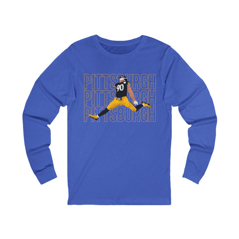 Pittsburgh Victory Jump - Unisex Long Sleeve Tee