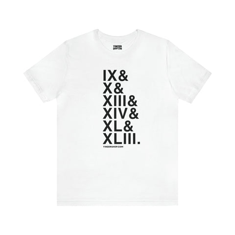 Pittsburgh Football Champs Ampersand  - Short Sleeve Tee T-Shirt Printify White S 