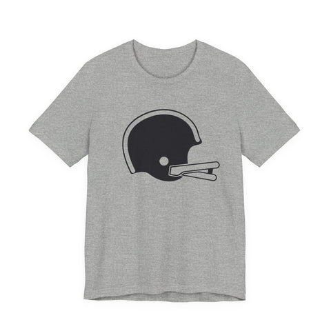 Classic Retro Football Helmet - Unisex Jersey Short Sleeve Tee