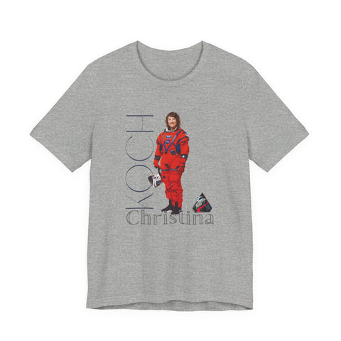 Astronaut Christina Koch Artemis 2 Space Suit Tee Graphic T-Shirt