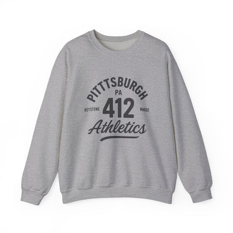 Heavy Blend Sweatshirt - 412 Keystone Made Classic Fit Crewneck Sweatshirt