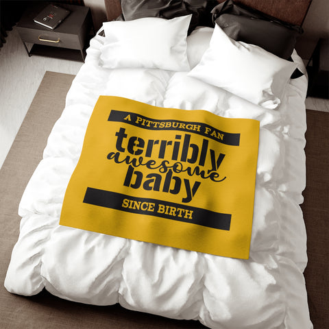 Terribly Awesome Baby - TT Style - Sweatshirt Blanket