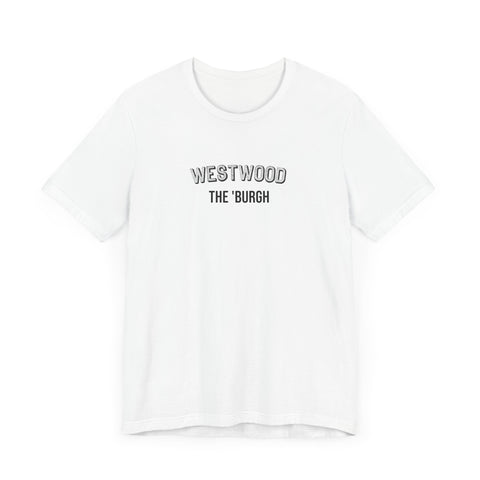 West Wood - The Burgh Neighborhood Series - Unisex Jersey Short Sleeve Tee T-Shirt Printify   