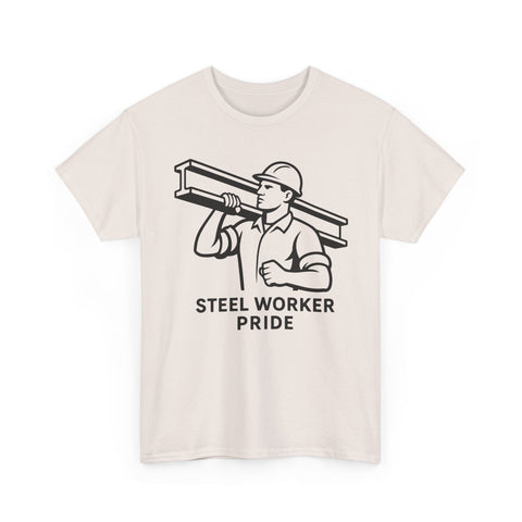Pittsburgh Steel Worker Pride - Unisex Heavy Cotton Tee