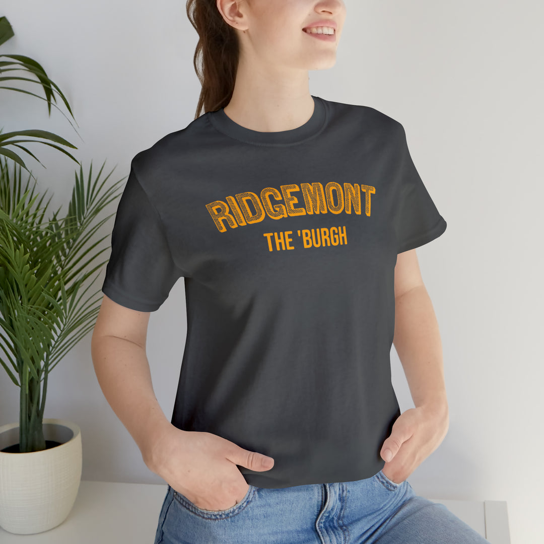 Ridgemont - The Burgh Neighborhood Series - Unisex Jersey Short Sleeve Tee T-Shirt Printify   