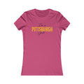 I'm a Pittsburgh Girl Women's Slim Feminine Fit Tee T-Shirt Printify Berry S