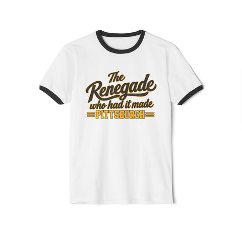 Pittsburgh Renegade - Next Level Unisex Cotton Ringer T-Shirt