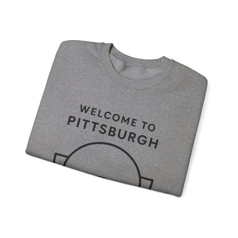 Welcome to Pittsburgh Tunnel - Heavy Blend™ Crewneck Sweatshirt