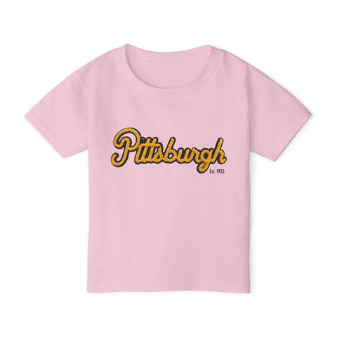 Pittsburgh Faux Embroidery - Toddler T-Shirt