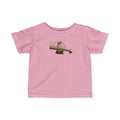 Roberto Clemente Bridge Kids Heavy Cotton™ Tee Kids clothes Printify Pink 6M 