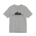 Pittsburgh Downtown Skyline Simplistic Design T-Shirt  - Unisex bella+canvas 3001 T-Shirt Printify   