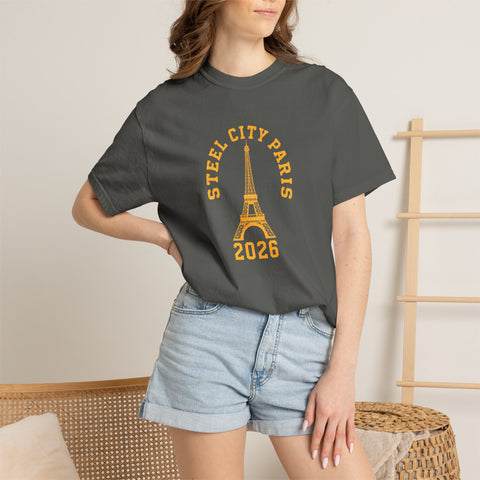 Paris Eiffel Tower 2026 T-Shirt — Steel City Graphic Tee
