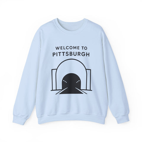 Welcome to Pittsburgh Tunnel - Heavy Blend™ Crewneck Sweatshirt