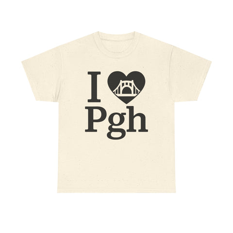 I Love PGH - Unisex Heavy Cotton Tee