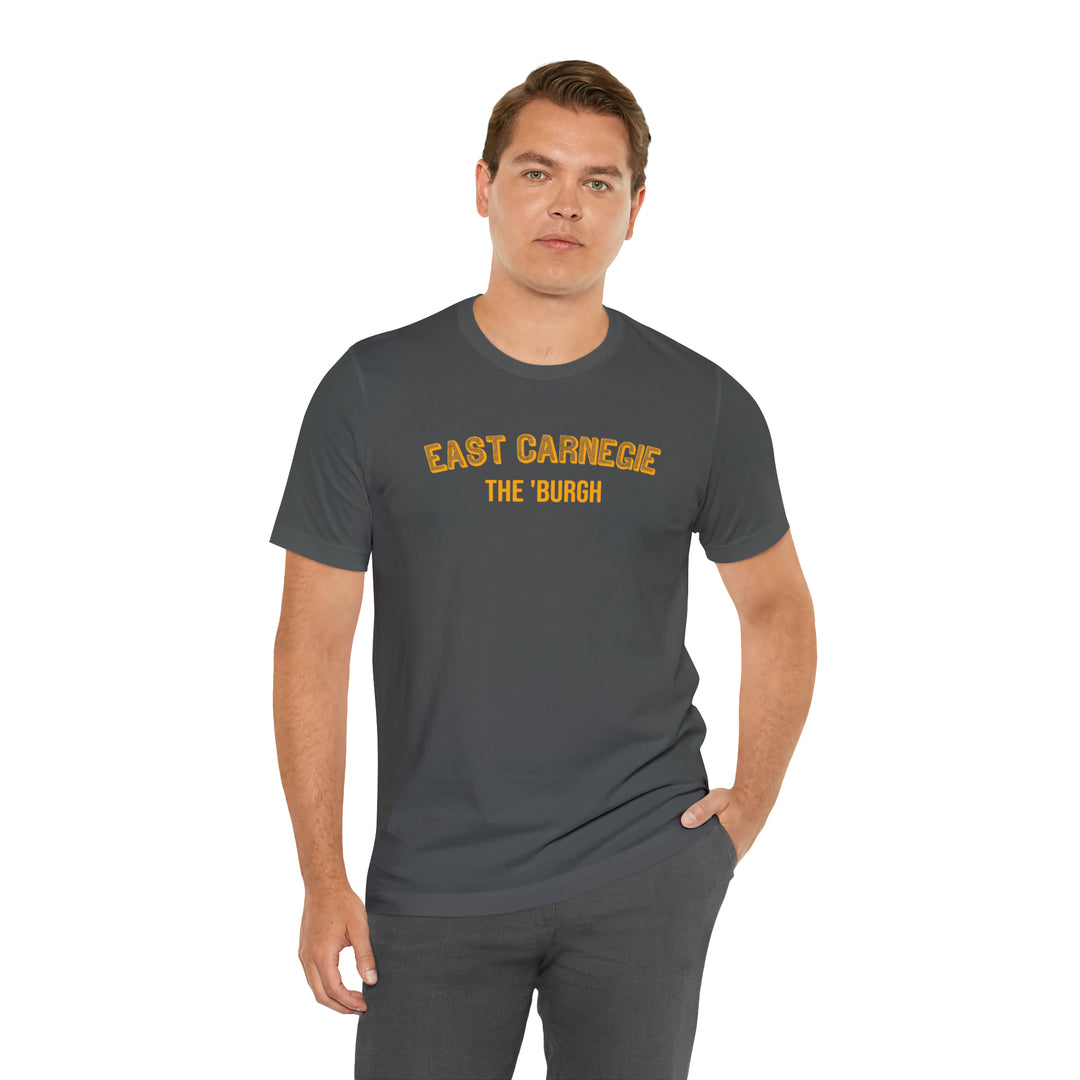 East Carnegie  - The Burgh Neighborhood Series - Unisex Jersey Short Sleeve Tee T-Shirt Printify   