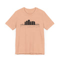 Pittsburgh Downtown Skyline Simplistic Design T-Shirt  - Unisex bella+canvas 3001 T-Shirt Printify   