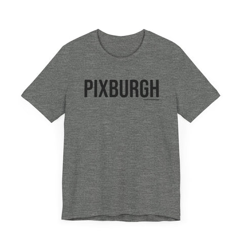 Pittsburgh PIXBURGH Short Sleeve T-Shirt T-Shirt Printify Deep Heather XS