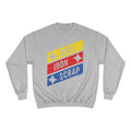 Coal Iron Scrap Champion Sweatshirt Sweatshirt Printify Light Steel S 