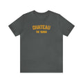 Chateau  - The Burgh Neighborhood Series - Unisex Jersey Short Sleeve Tee T-Shirt Printify Asphalt M 