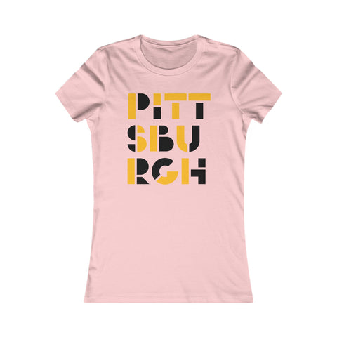 Pittsburgh City Art - Women's Favorite Tee